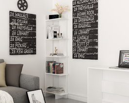 Hanah Home Estantería Als Blanca